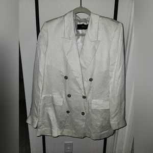 ZARA Cream Color Blazer